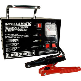 12V/40A Automatic Bench Charger with Override Switch