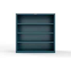 Extreme Duty Closed Shelving Unit, 3 Shelf, 60"W x 24"D x 60"H, Blue
