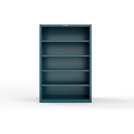 Extreme Duty Closed Shelving Unit, 4 Shelf, 48"W x 24"D x 72"H, Blue