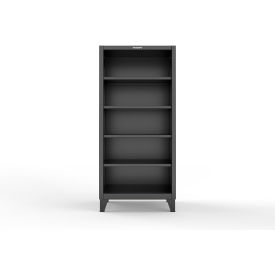 Extreme Duty Closed Shelving Unit, 4 Shelf, 36"W x 24"D x 72"H, Black