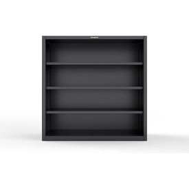 Extreme Duty Closed Shelving Unit, 3 Shelf, 60"W x 24"D x 60"H, Black
