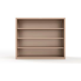 Extreme Duty Closed Shelving Unit, 3 Shelf, 72"W x 24"D x 60"H, Beige