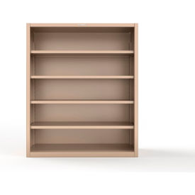 Extreme Duty Closed Shelving Unit, 4 Shelf, 60"W x 24"D x 72"H, Beige