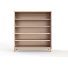 Extreme Duty Closed Shelving Unit, 4 Shelf, 72"W x 24"D x 72"H, Beige