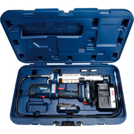 PowerLuber 20V Lithium Ion 2 Speed Cordless Grease Gun with 2 Batteries