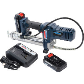 PowerLuber 12V Lithium Ion Cordless Grease Gun Kit with 2 Batteries