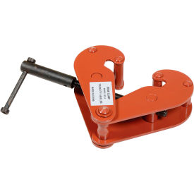 Steel Beam Clamp, 4000 lb. Capacity, Fits Beam Flange Range 3-1/8" - 9-5/8"