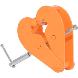 Steel Beam Clamp, 10000 lb Capacity, Fits Beam Flange Range 3-1/2" - 12-1/4"