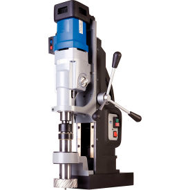 Reversible Magnetic Drill, Up to 6" Dia. Hole Capacity, 2-15/16 HP, 110V