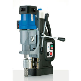 Magnetic Drill with Swivel Base Magnet, Up to 4-1/16" Hole Capacity, 2-3/8 HP, 110V