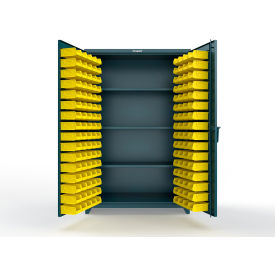 Extra HD Bin Cabinet, 48"W x 24"D x 75"H, Blue