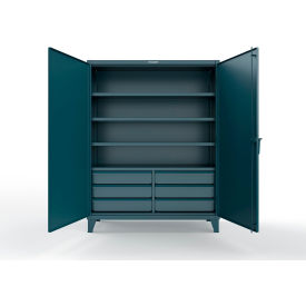Extreme Duty Cabinet w/ Regulator Lock, 60"W x 24"D x 78"H, Blue