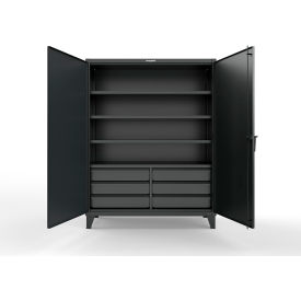 Extra Heavy Duty Cabinet w/Lockey 2200 Lock, 60"W x 24"D x 78"H, Blank