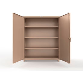 Extra Heavy Duty Cabinet w/Smart Lock, 60"W x 24"D x 75"H, Beige