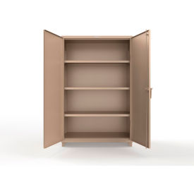 Extra Heavy Duty Cabinet w/Smart Lock, 48"W x 24"D x 75"H, Beige