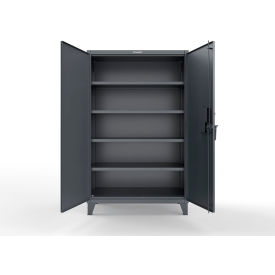 Extreme Duty Cabinet with SecuRam ProLogic L22 Lock, 48"W x 24"D x 78"H, Dark Gray
