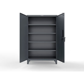 Extreme Duty Cabinet With CompX 150 Lock, 48"W x 24"D x 78"H, Dark Gray