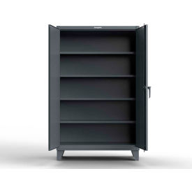 Heavy Duty Pegboard Cabinet, 36"W x 24"D x 78"H, Gray