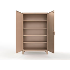 Extreme Duty Cabinet with CompX Regulator Lock, 48"W x 24"D x 78"H, Beige
