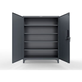Extreme Duty Cabinet with CompX 150 Lock, 60"W x 24"D x 78"H, Dark Gray