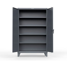 Extreme Duty Cabinet with ScanLogic Basic Lock, 48"W x 24"D x 78"H, Dark Gray