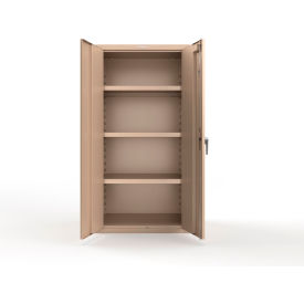 HD Cabinet with SecuRam ProLogic L22 Lock, 36"W x 24"D x 72"H, Beige