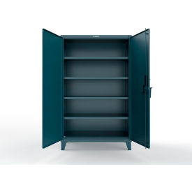 Extreme Duty Cabinet with SecuRam ProLogic L22 Lock, 48"W x 24"D x 78"H, Blue