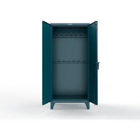 Extreme Duty Rigging Cabinet with 12 Hooks, 36"W x 24"D x 78"H, Blue