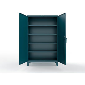 Extreme Duty Cabinet with Regulator Lock, 48"W x 24"D x 78"H, Blue