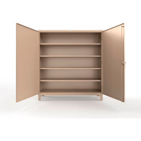 Extreme Duty Cabinet with CompX 150 Lock, 72"W x 24"D x 78"H, Beige