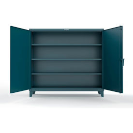 Extreme Duty Cabinet with 3 Shelves, 72"W x 24"D x 66"H, Blue