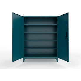 ED Cabinet with SecuRam ProLogic L22 Lock, 60"W x 24"D x 78"H, Blue