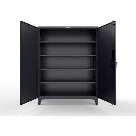 Extreme Duty Cabinet with CompX 150 Lock, 60"W x 24"D x 78"H, Black