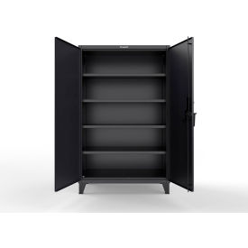 Extreme Duty Cabinet with SecuRam ProLogic L22 Lock, 48"W x 24"D x 78"H, Black
