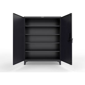 Extreme Duty Cabinet with SecuRam ProLogic L22 Lock, 60"W x 24"D x 78"H, Black