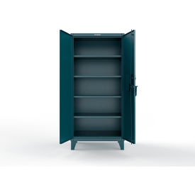 Extreme Duty Cabinet with SecuRam ProLogic L22 Lock, 36"W x 24"D x 78"H, Blue