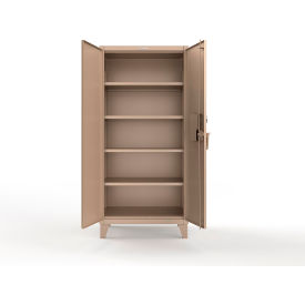 Extreme Duty Cabinet with SecuRam ProLogic L22 Lock, 36"W x 24"D x 78"H, Beige