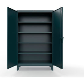 Extreme Duty Cabinet with SecuRam SafeLogic Basic Lock, 48"W x 24"D x 78"H, Blue
