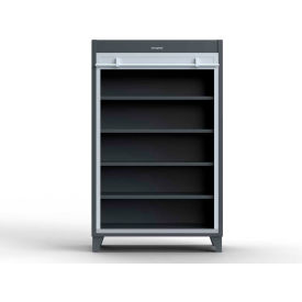 Heavy Duty Roll-Up Door Storage Cabinet, 36"W x 24"D x 78"H, Gray