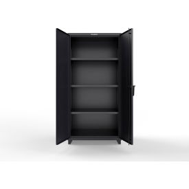 Extra Heavy Duty with SecuRam ScanLogic Smart Lock, 36"W x 24"D x 75"H, Black