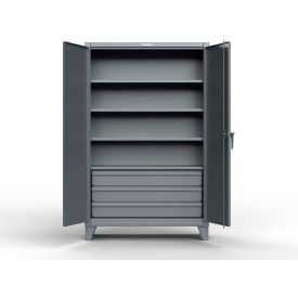 Extra Heavy Duty Cabinet w/SecuRam ProLogic L22 Lock, 36"W x 24"D x 78"H, Dark Gray