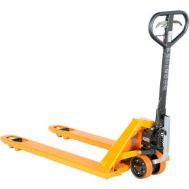 Ergonomic Power Assist Pallet Truck, 5000 lb Capacity, 27"W x 48"L Forks