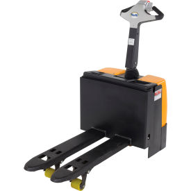 Steel Fully Powered Electric Pallet Truck, 2600 lb Capacity, 15"W x 40"L Forks
