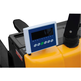 Electric Pallet Truck with Scale, 3000 lb. Capacity, 25"W x 47"L Forks