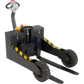 Rough Terrain Electric Pallet Truck, 3000 lb Capacity, 24"W x 42-1/8"L Forks