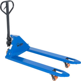 Mini Hand Pallet Truck with Wheel, 5500 lb. Cap, 26-1/2"W x 44-1/2"L Forks