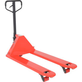 Pallet Truck, 5500 lb Capacity, 27"W x 48"L Forks, Red