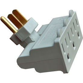 3-Outlet Swivel Tap, Tan