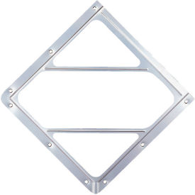 Slidemaster Placard Holder, 12-1/2"W x 14-1/8"H, Aluminum
