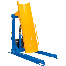 Steel Stationary Hydraulic Drum Dumper, 72" Dump Height, 1500 lb Capacity